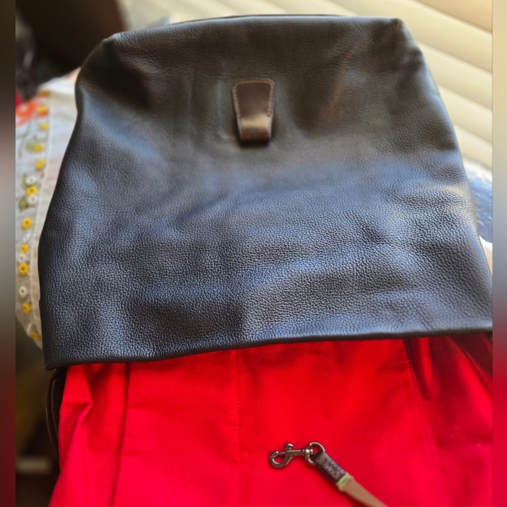 Dooney & Bourke Derby Florentine Black Pebbled Leather Hobo Bag - Picture 10 of 16